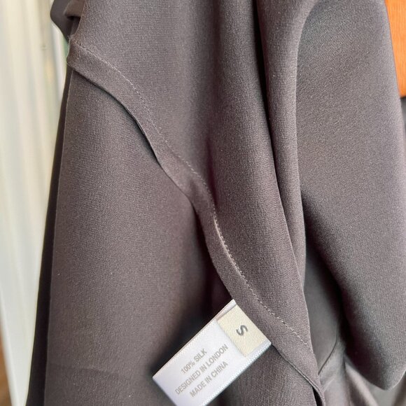 ASCENO Lyon Silk Satin Slip Dress Small - Picture 16 of 16